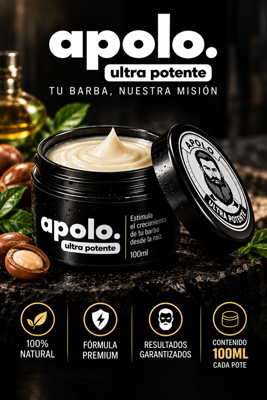 Apolo Ultrapotente - Crema para barba con carácter. Así de simple